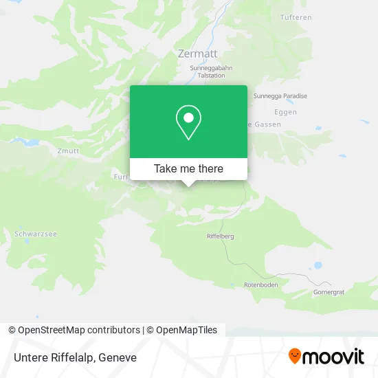 Untere Riffelalp plan