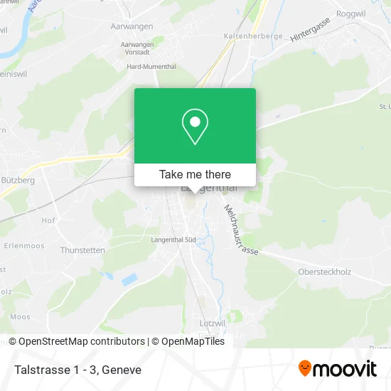 Talstrasse 1 - 3 map