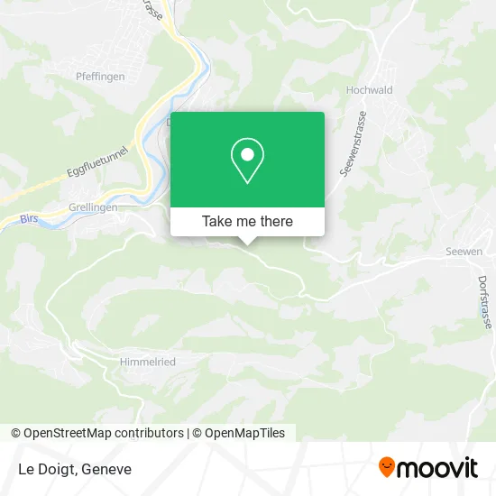 Le Doigt map