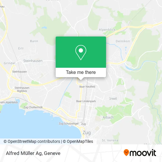 Alfred Müller Ag map