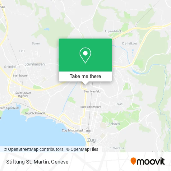 Stiftung St. Martin map