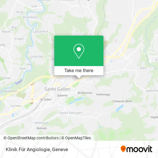 Klinik Für Angiologie map