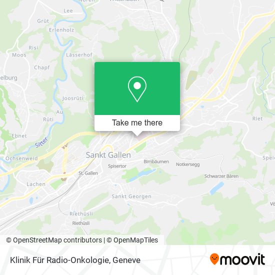Klinik Für Radio-Onkologie map
