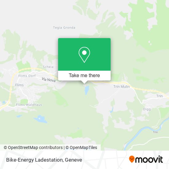 Bike-Energy Ladestation map