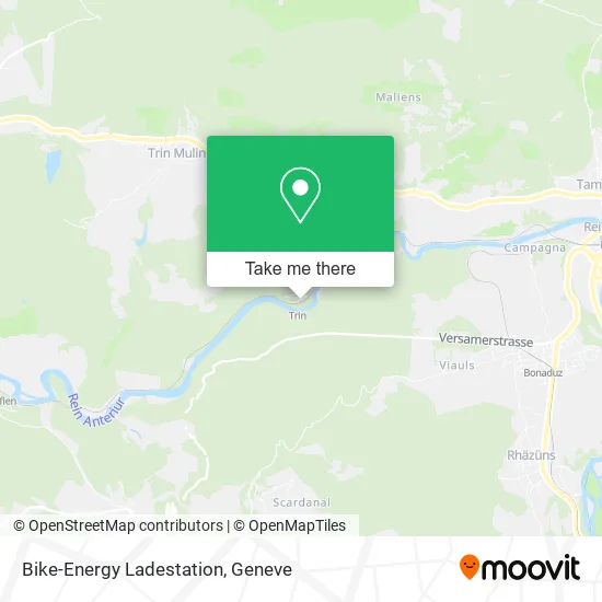 Bike-Energy Ladestation map