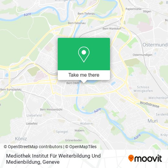 Mediothek Institut Für Weiterbildung Und Medienbildung map