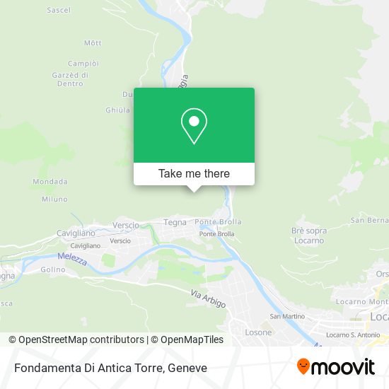 Fondamenta Di Antica Torre map