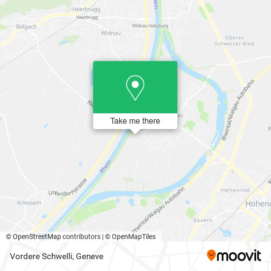 Vordere Schwelli map