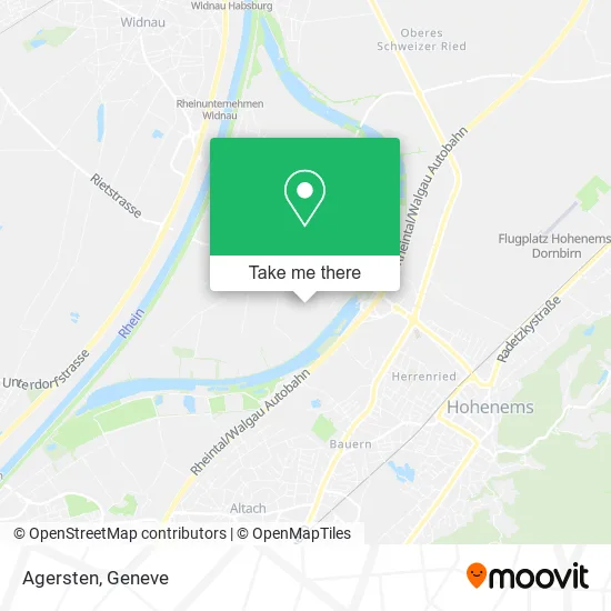 Agersten map