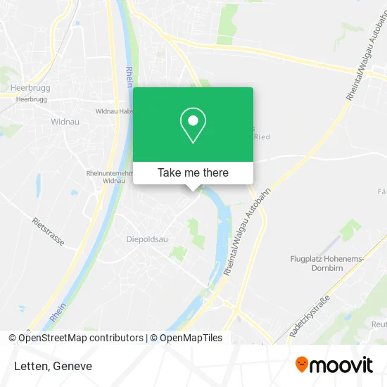 Letten map