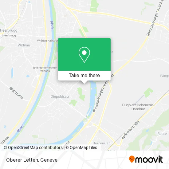 Oberer Letten map