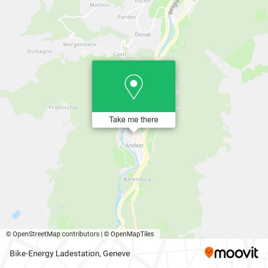 Bike-Energy Ladestation map