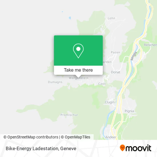 Bike-Energy Ladestation map