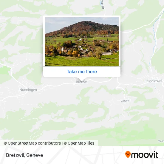 Bretzwil map
