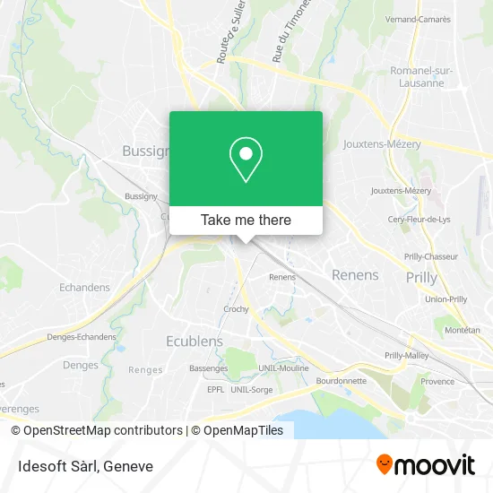 Idesoft Sàrl map