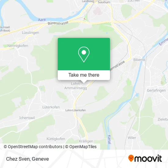 Chez Sven map