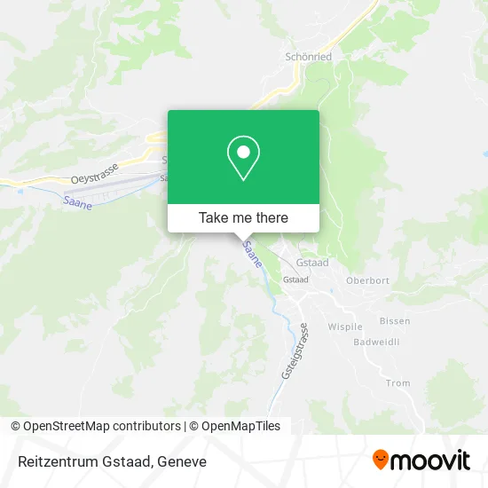Reitzentrum Gstaad map