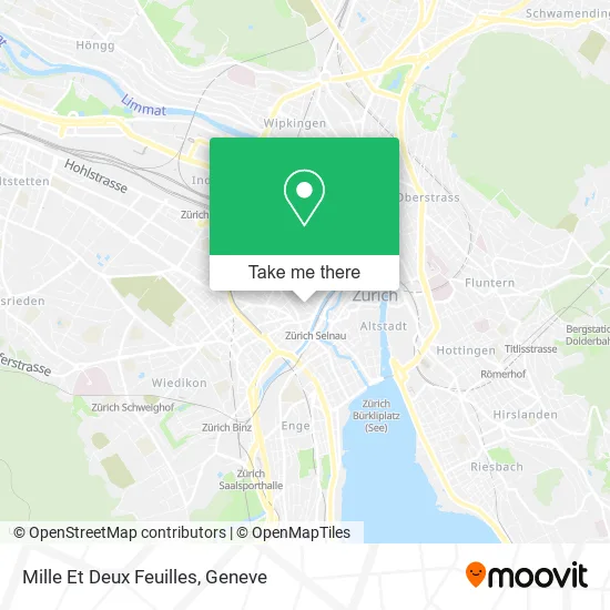 Mille Et Deux Feuilles map