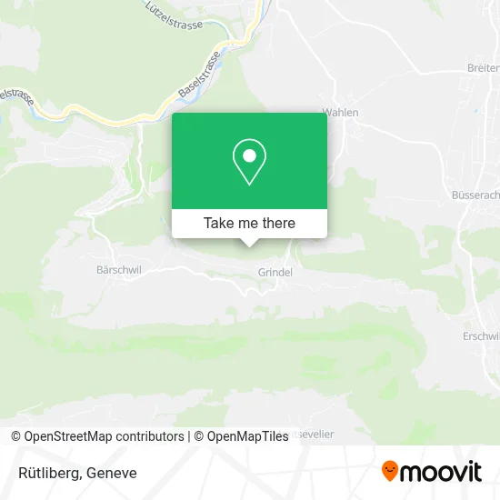 Rütliberg map