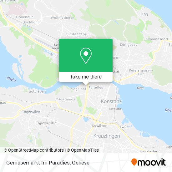Gemüsemarkt Im Paradies map