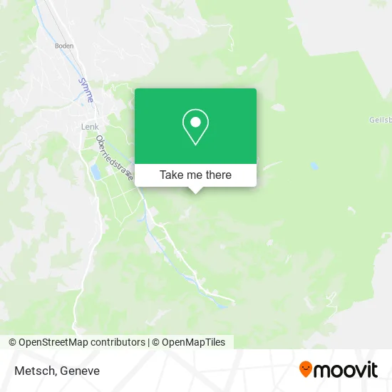 Metsch map
