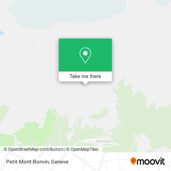 Petit-Mont-Bonvin map