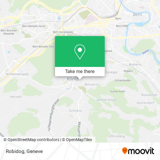 Robidog map