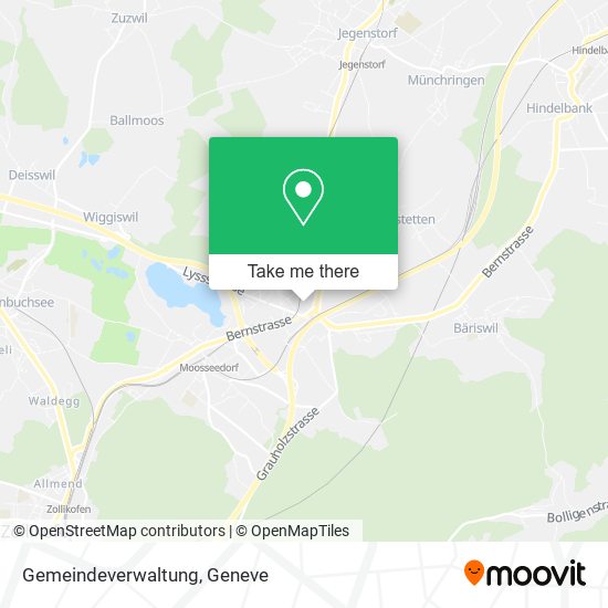 Gemeindeverwaltung map
