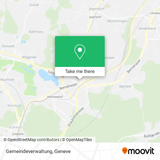 Gemeindeverwaltung map