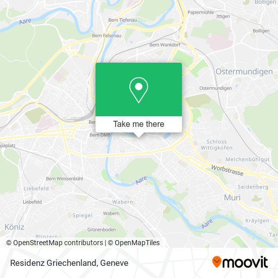 Residenz Griechenland map