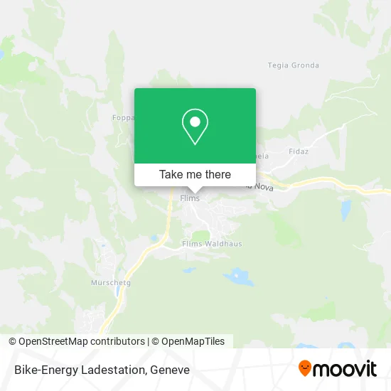 Bike-Energy Ladestation map