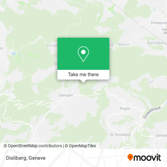 Disliberg map