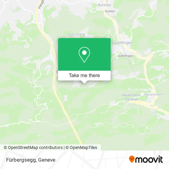 Fürbergsegg map