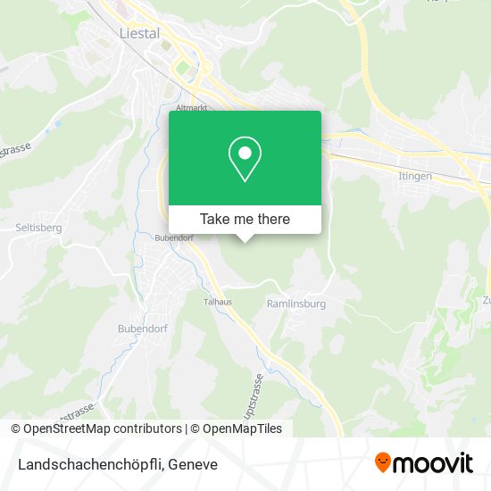 Landschachenchöpfli map