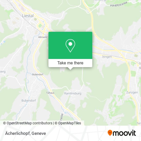Ächerlichopf map