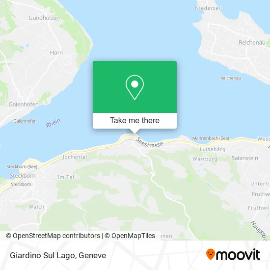 Giardino Sul Lago map