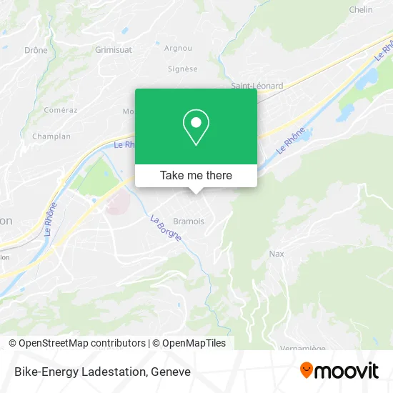Bike-Energy Ladestation map