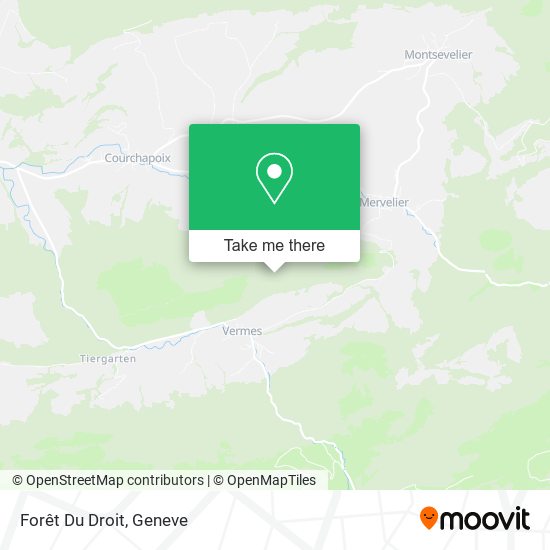 Forêt Du Droit map