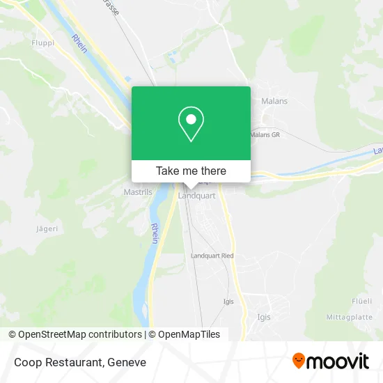 Coop Restaurant map