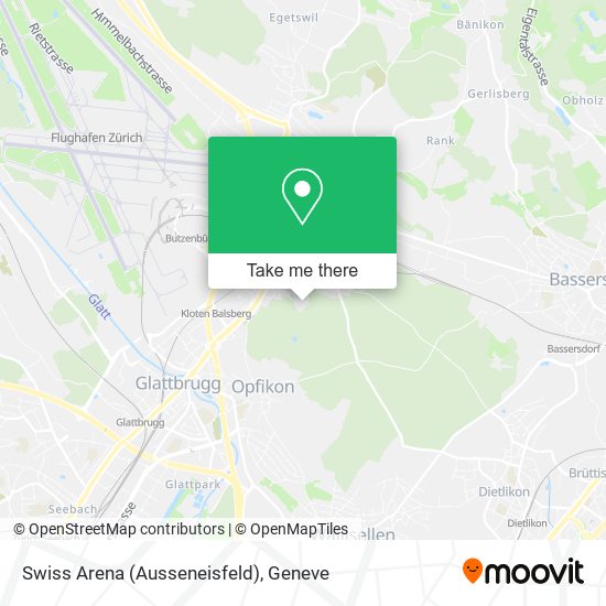 Swiss Arena (Ausseneisfeld) map