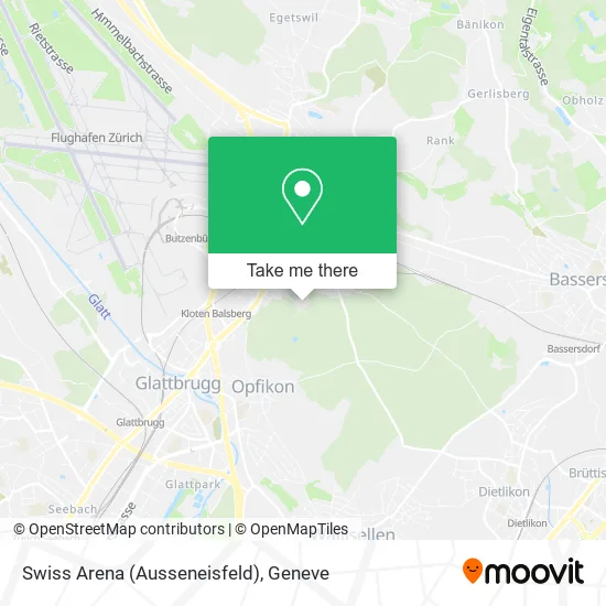 Swiss Arena (Ausseneisfeld) map