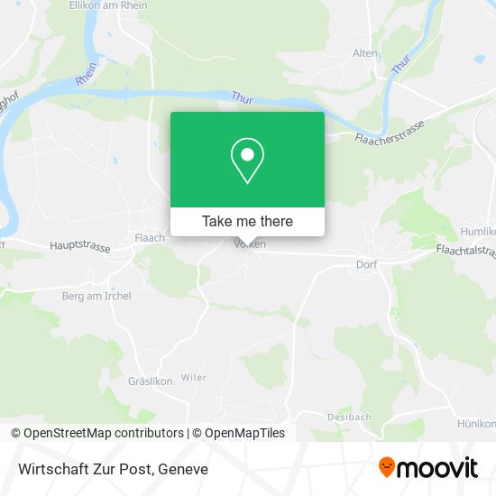 Wirtschaft Zur Post map