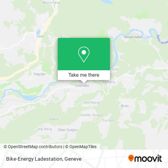 Bike-Energy Ladestation map