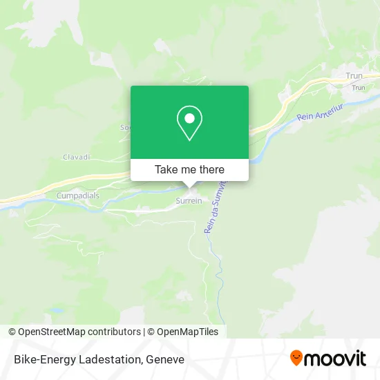 Bike-Energy Ladestation map