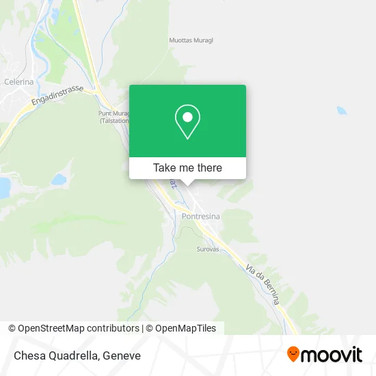 Chesa Quadrella map