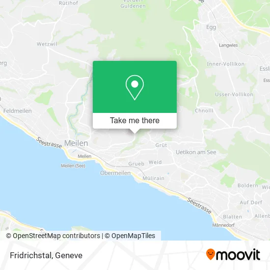 Fridrichstal map