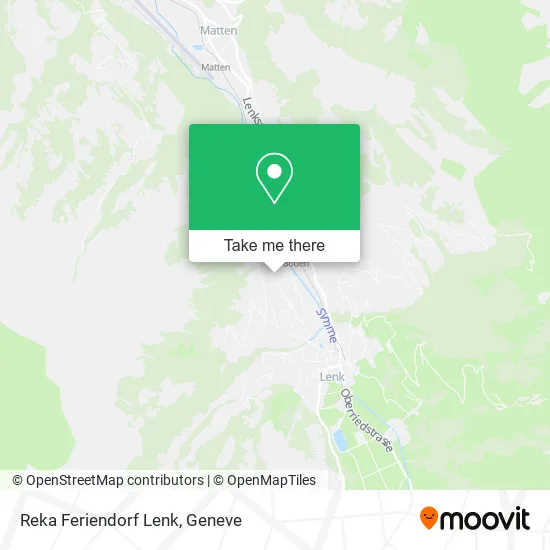 Reka Feriendorf Lenk map