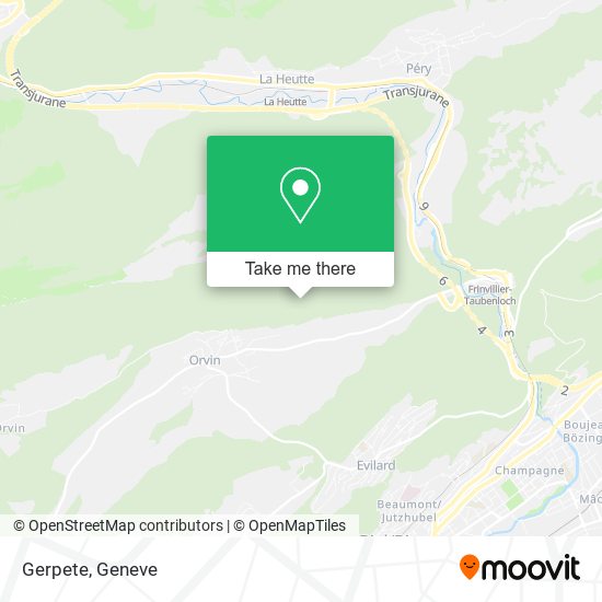 Gerpete map