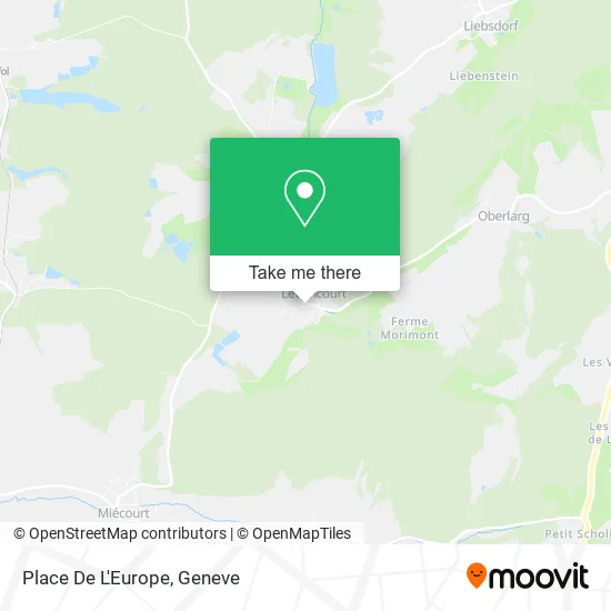 Place De L'Europe map