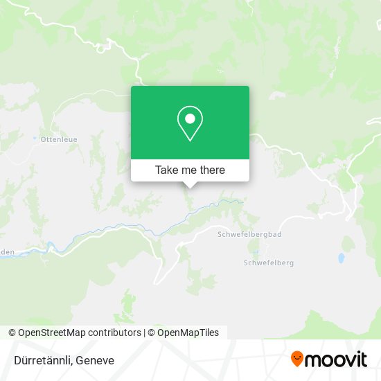 Dürretännli map